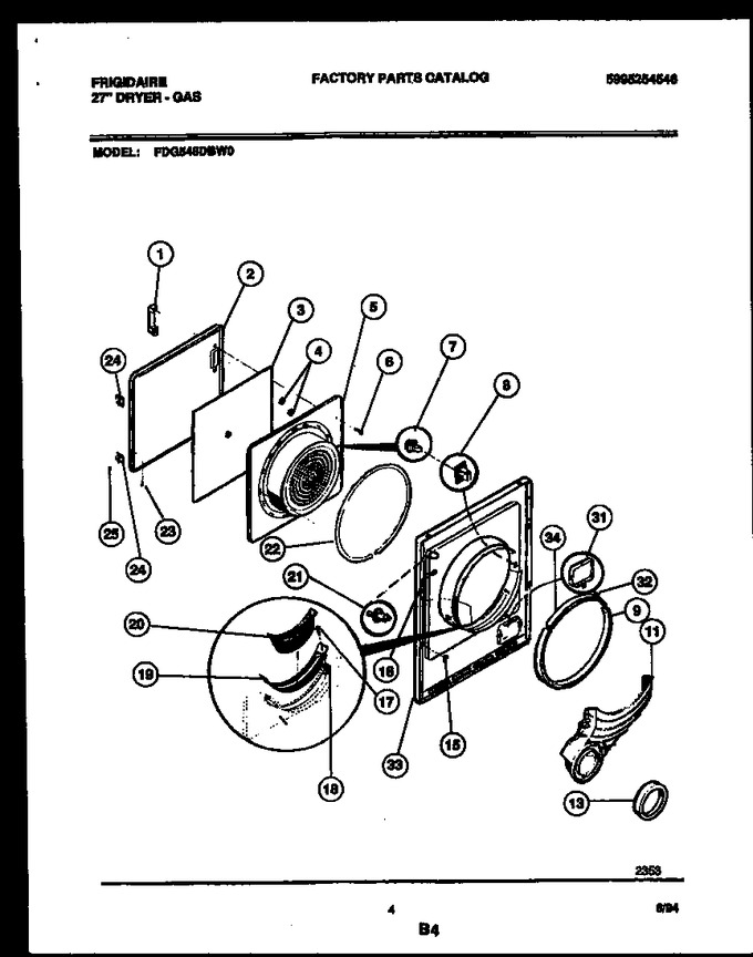 Diagram for FDG546DBD0