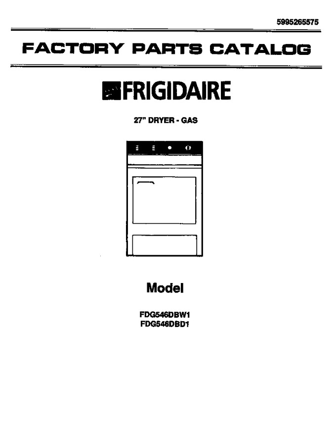 Diagram for FDG546DBD1