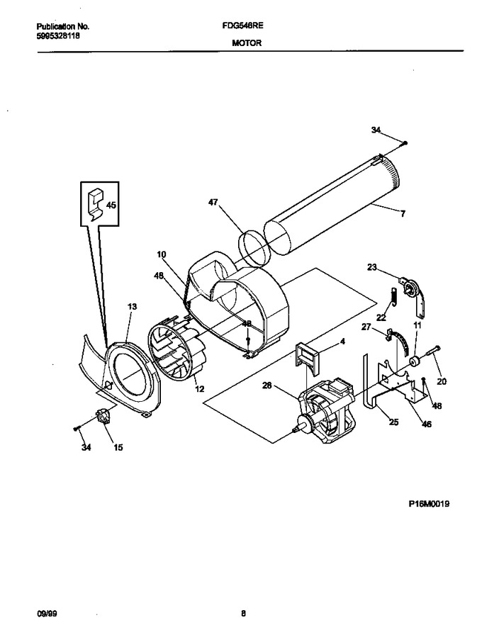 Diagram for FDG546RET3