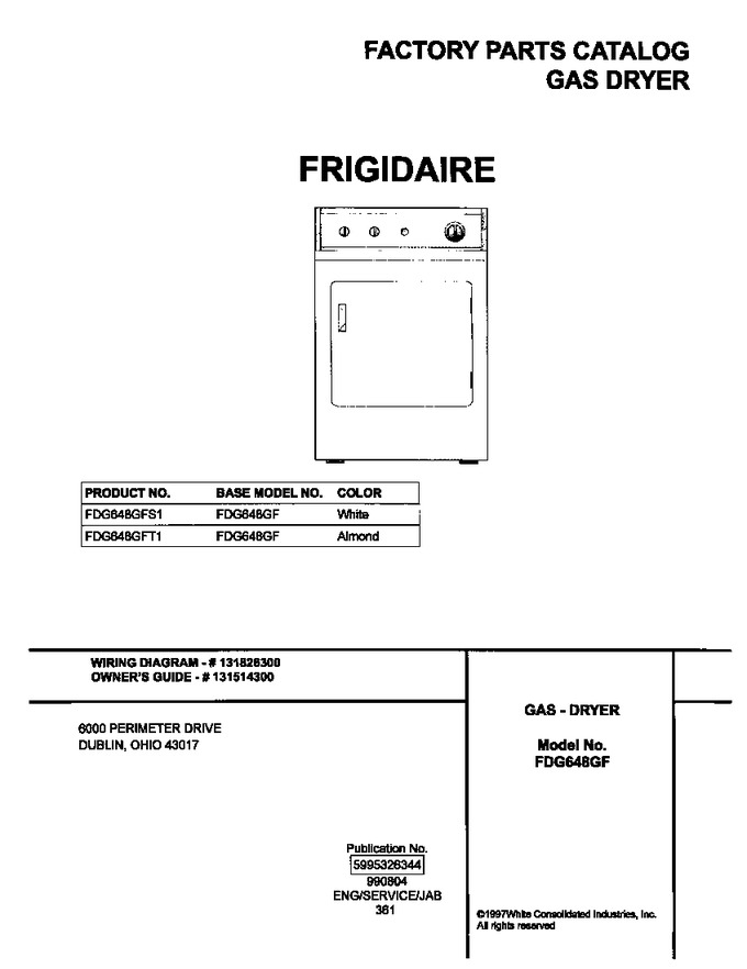 Diagram for FDG648GFS1