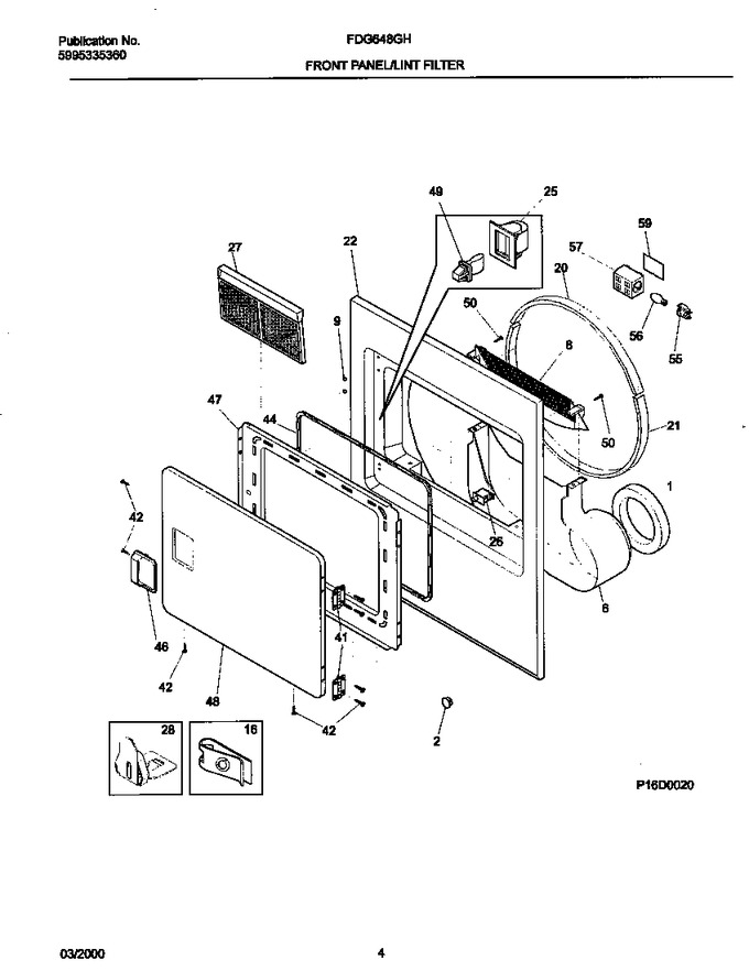 Diagram for FDG648GHT0