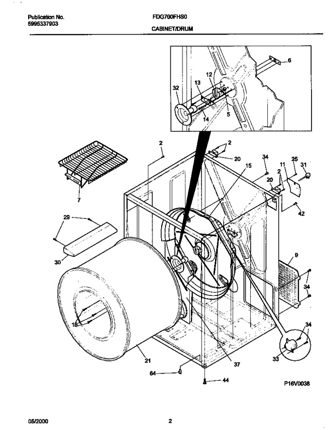 Diagram for FDG700FHS0