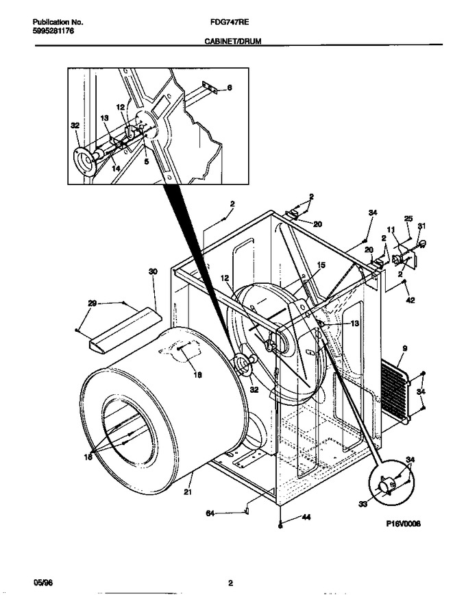 Diagram for FDG747RES0