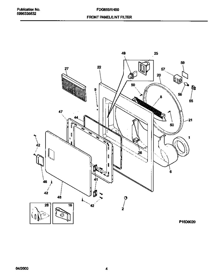 Diagram for FDG855RHS0