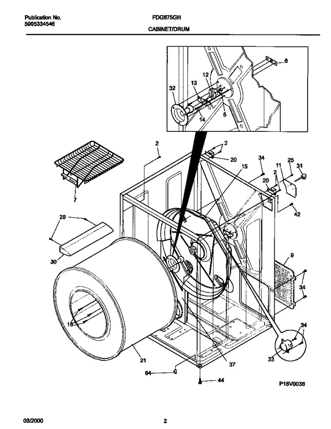 Diagram for FDG875GHS0