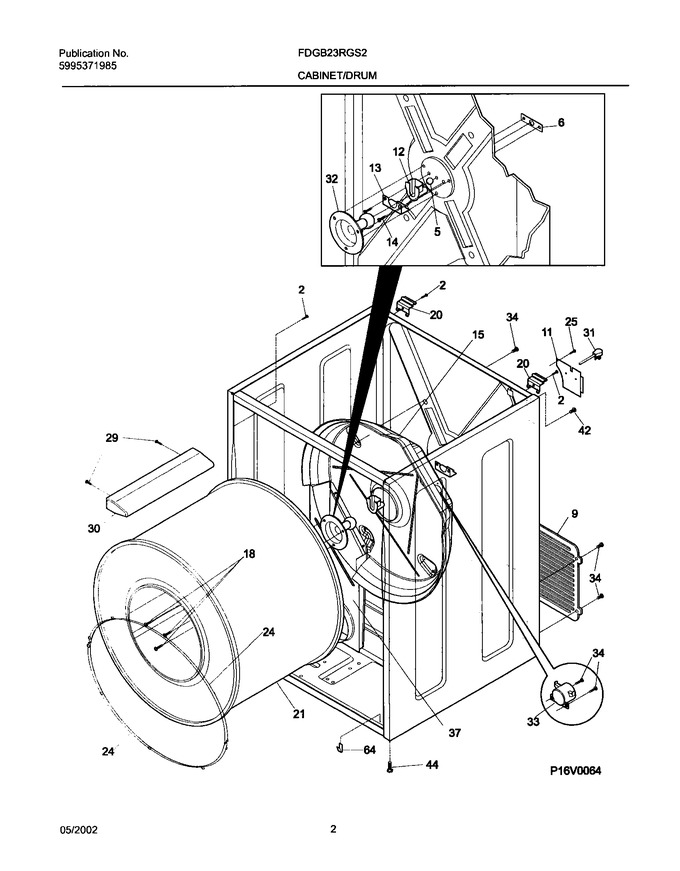 Diagram for FDGB23RGS2