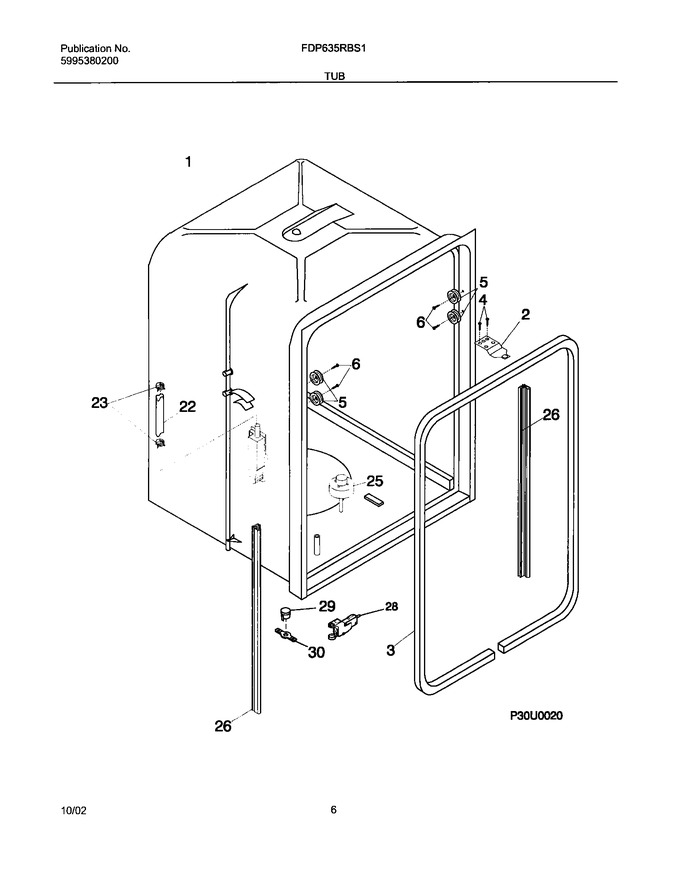 Diagram for FDP635RBS1