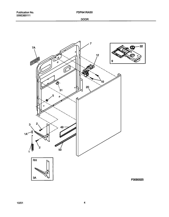 Diagram for FDP641RAS0