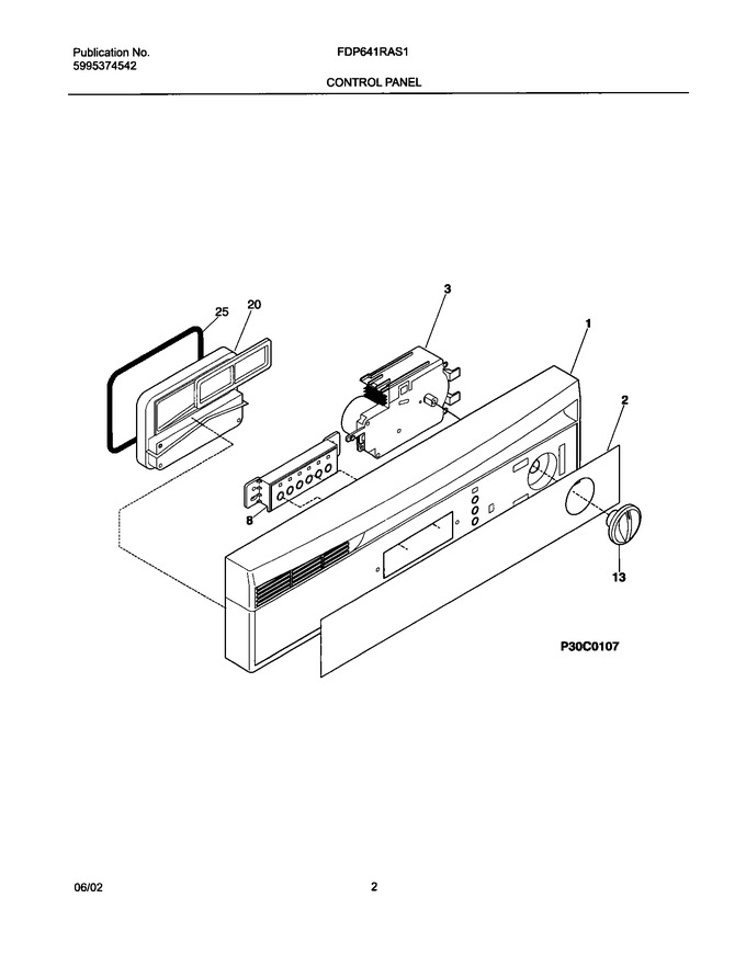 Diagram for FDP641RAS1