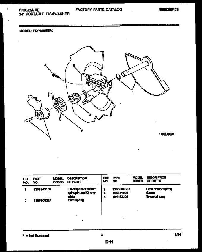 Diagram for FDP652RBR0