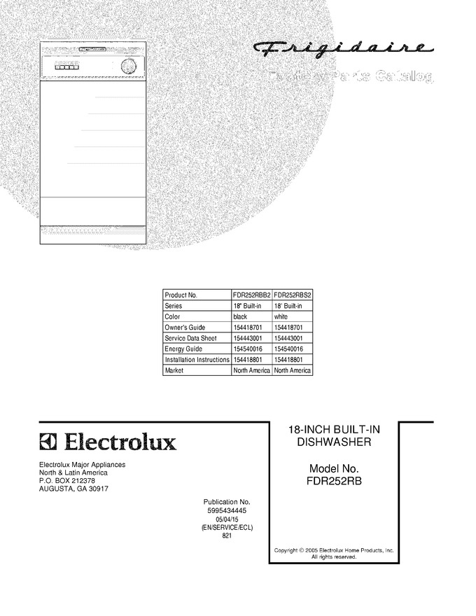 Diagram for FDR252RBB2