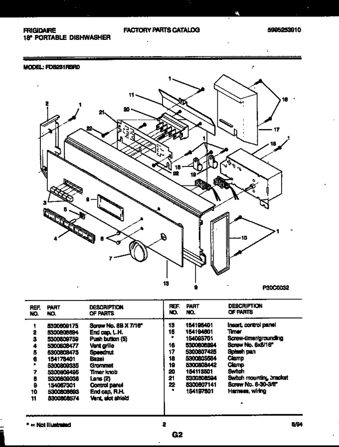 Diagram for FDS231RBR0