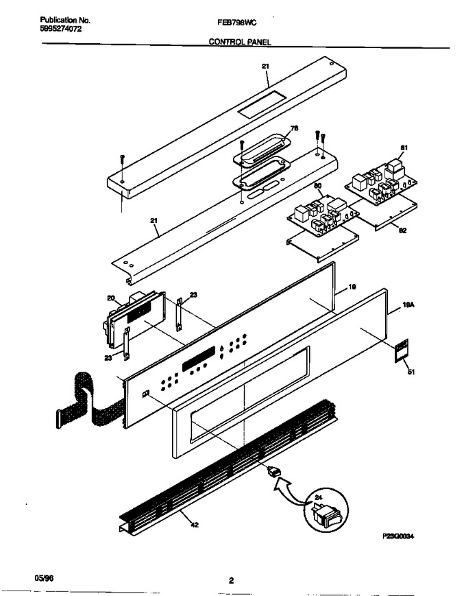 Diagram for FEB798WCC1