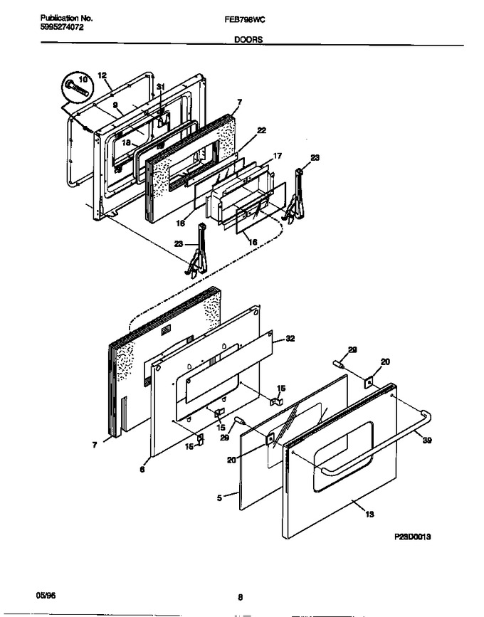 Diagram for FEB798WCC1