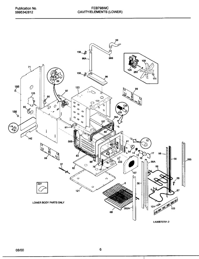 Diagram for FEB798WCCE