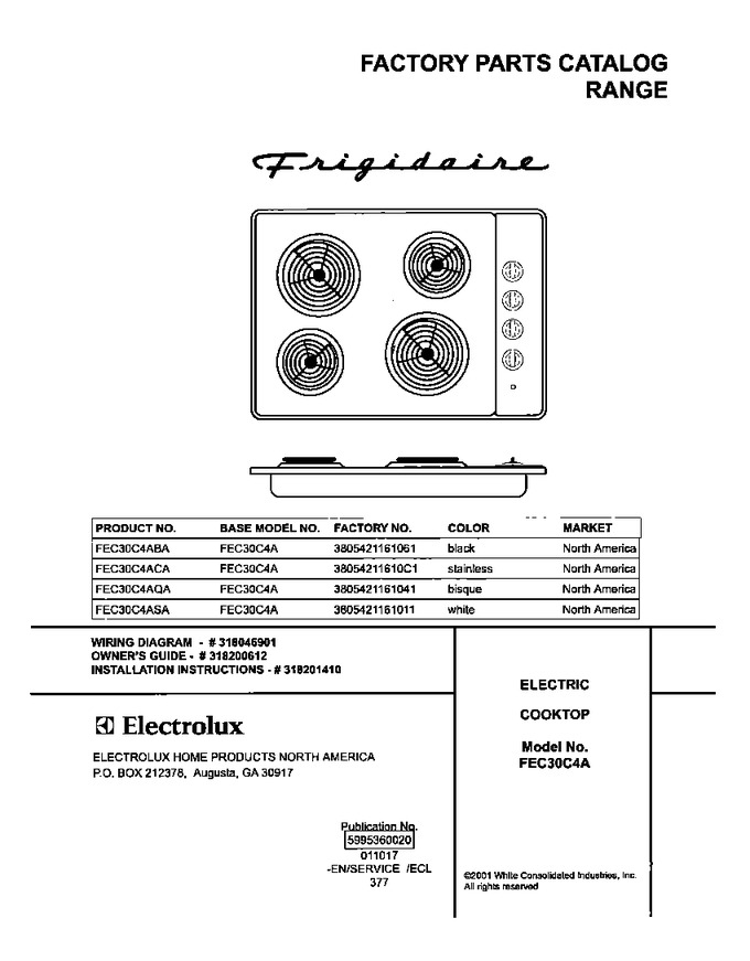 Diagram for FEC30C4AQA