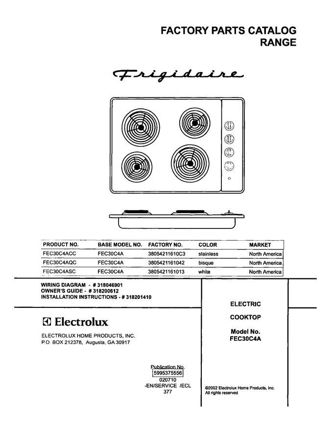 Diagram for FEC30C4AQC