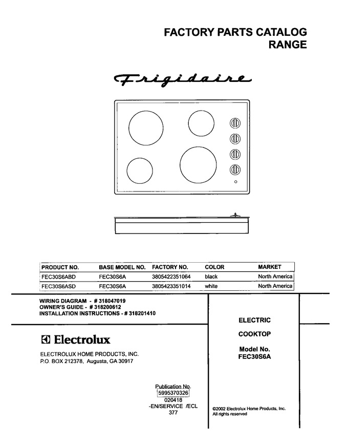 Diagram for FEC30S6ASD