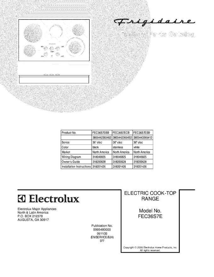 Diagram for FEC36S7ECB