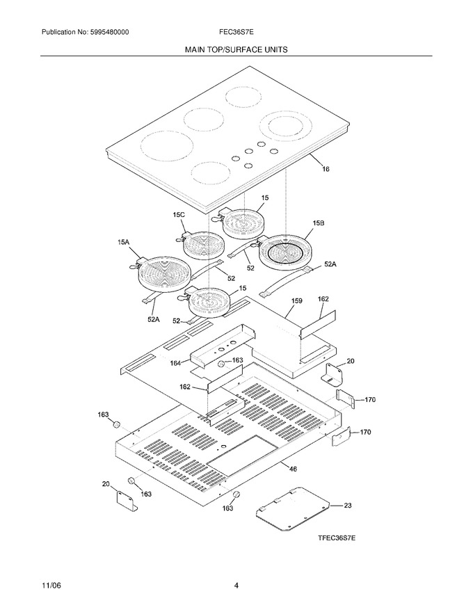 Diagram for FEC36S7EBB