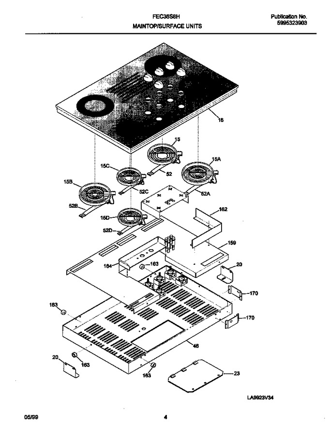 Diagram for FEC36S8HSA