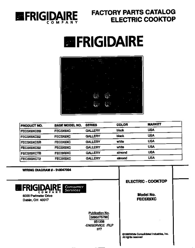 Diagram for FEC3X9XCSB