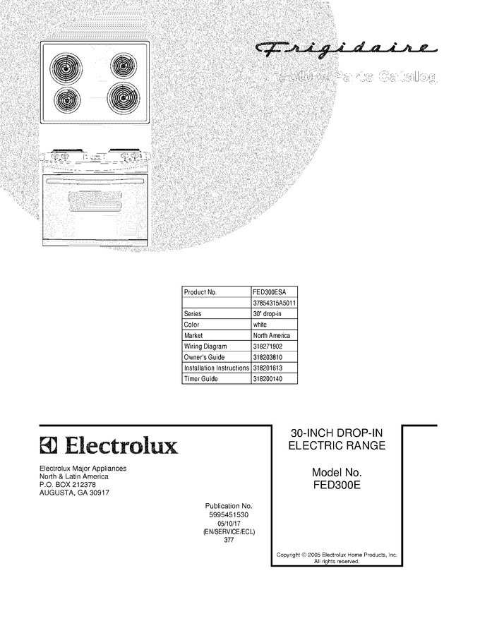 Diagram for FED300ESA