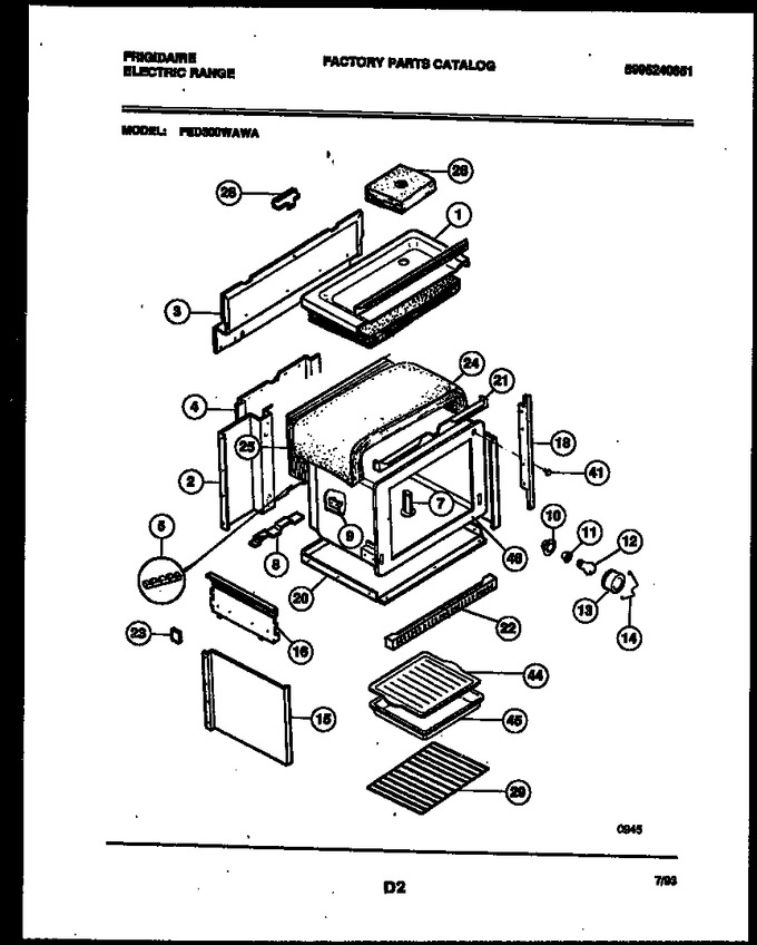 Diagram for FED300WAWA