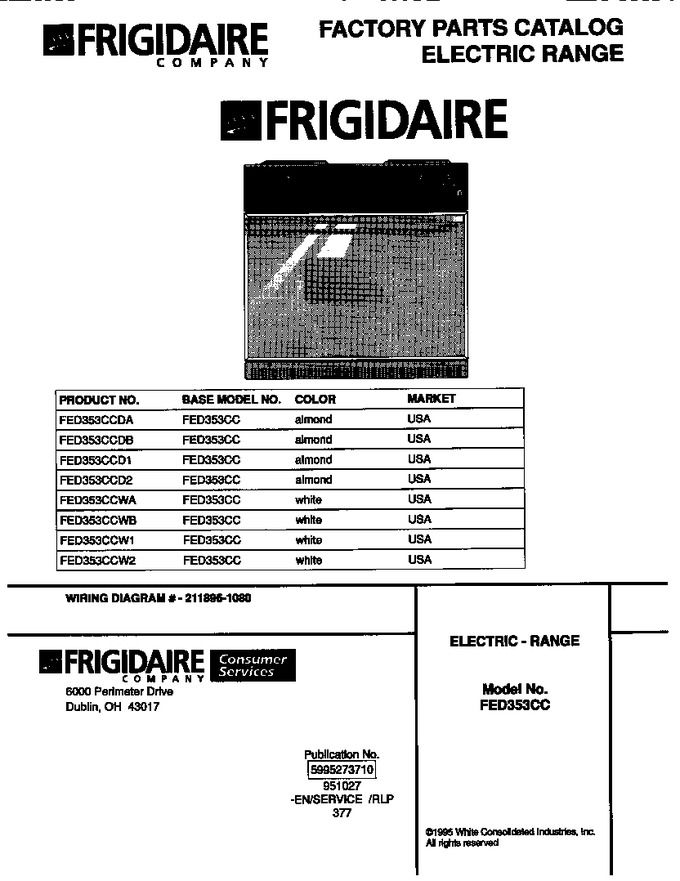 Diagram for FED353CCWA