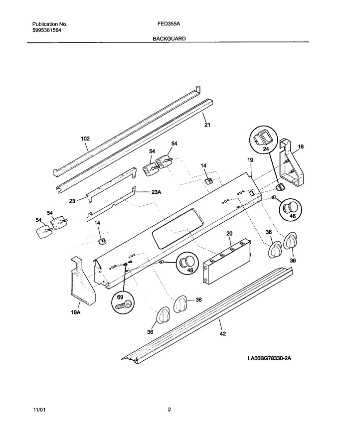 Diagram for FED355ASA