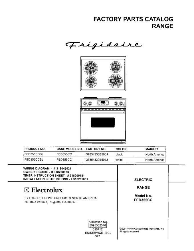 Diagram for FED355CCBJ