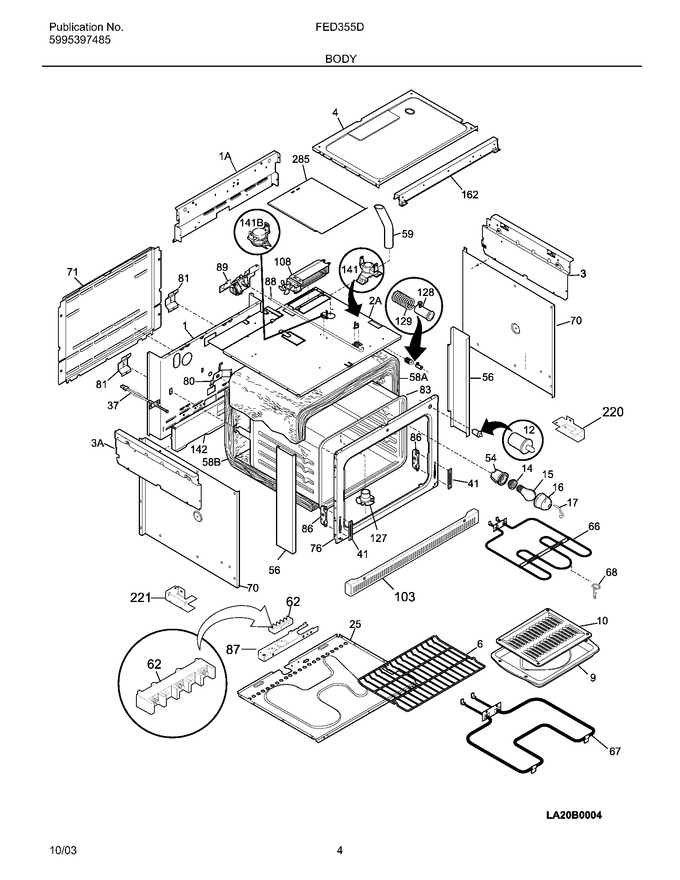 Diagram for FED355DBA