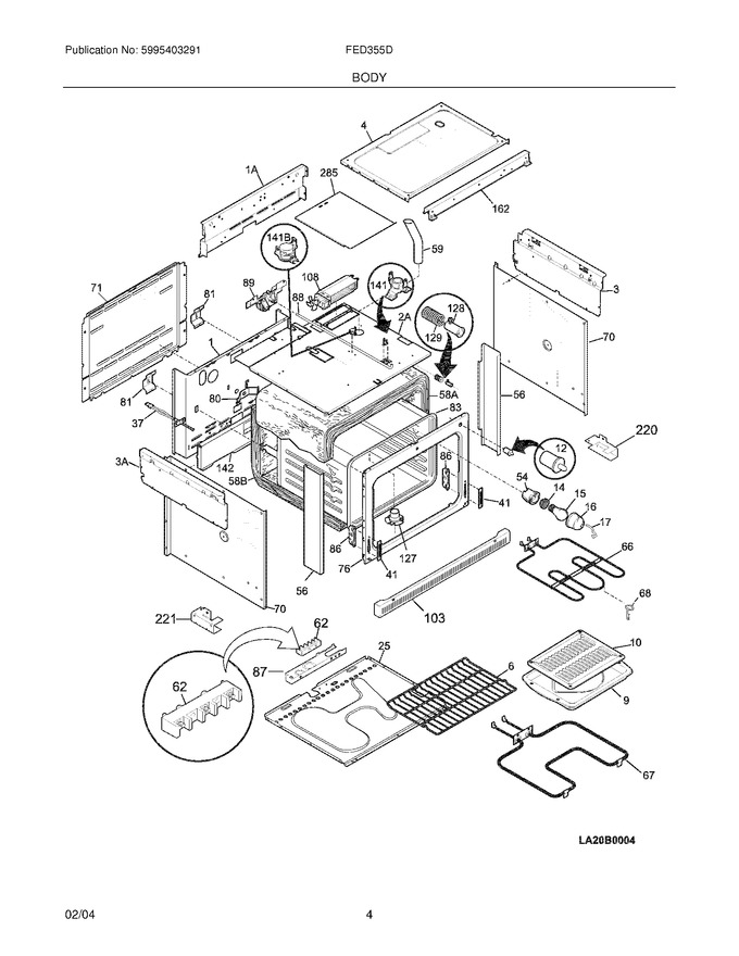 Diagram for FED355DSB