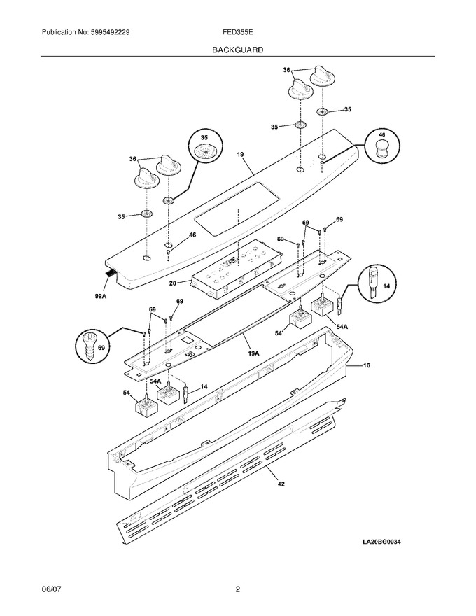 Diagram for FED355ESC