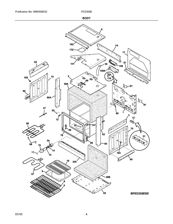 Diagram for FED355EBE