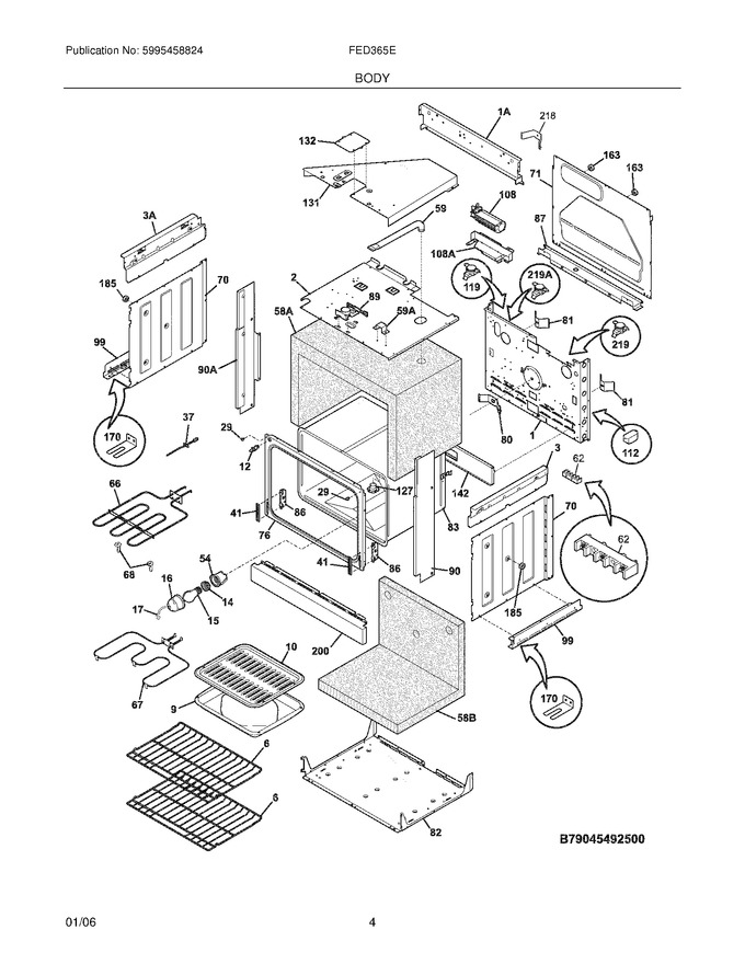 Diagram for FED365ESB