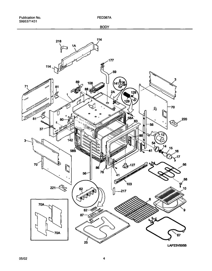 Diagram for FED367AQD