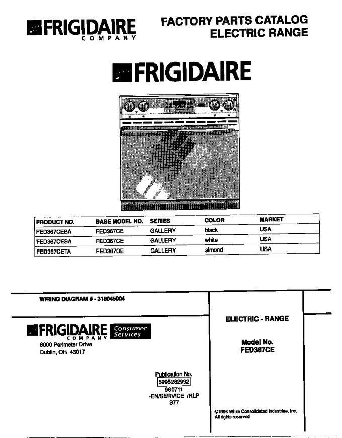 Diagram for FED367CESA