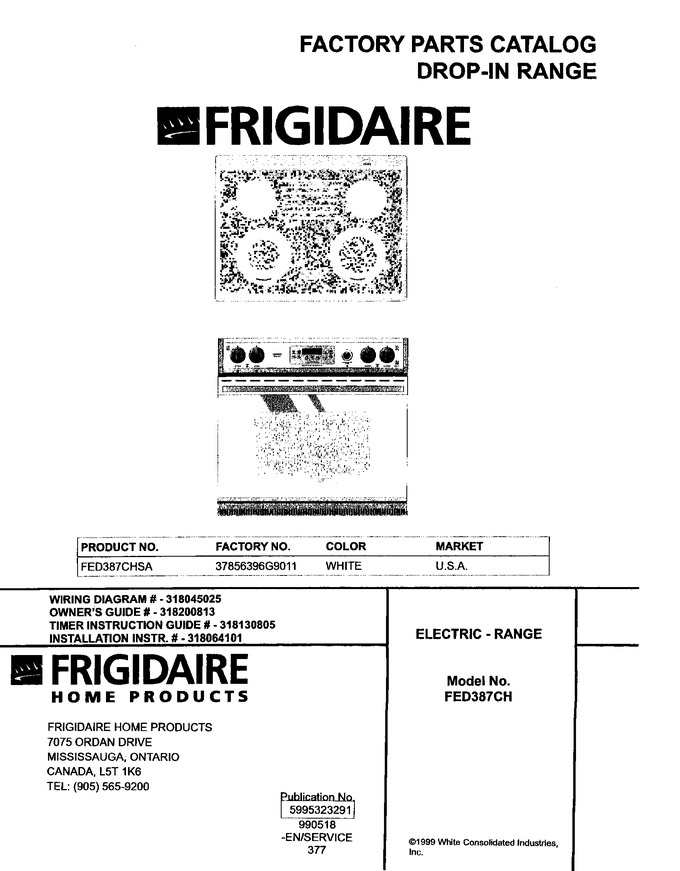 Diagram for FED387CHSA