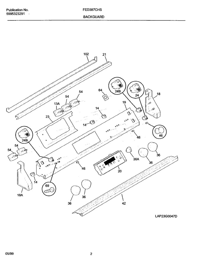 Diagram for FED387CHSA