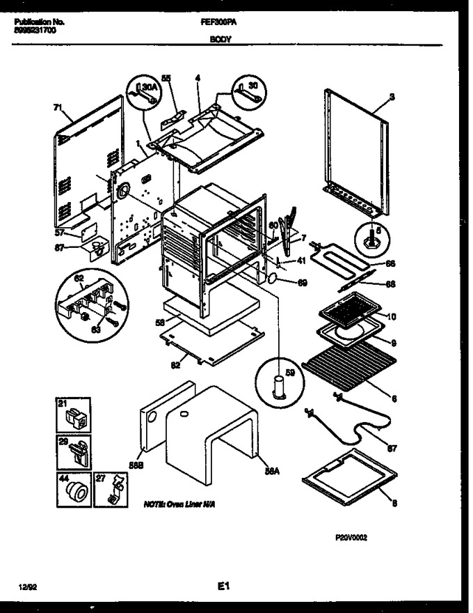 Diagram for FEF300PAWA