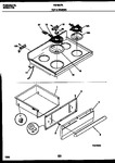 Diagram for 04 - Cooktop And Drawer Parts