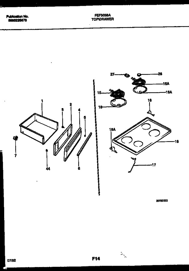 Diagram for FEF303BAWA