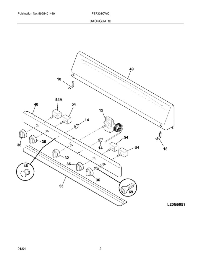 Diagram for FEF303CWC