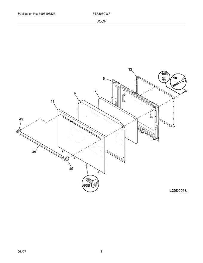 Diagram for FEF303CWF