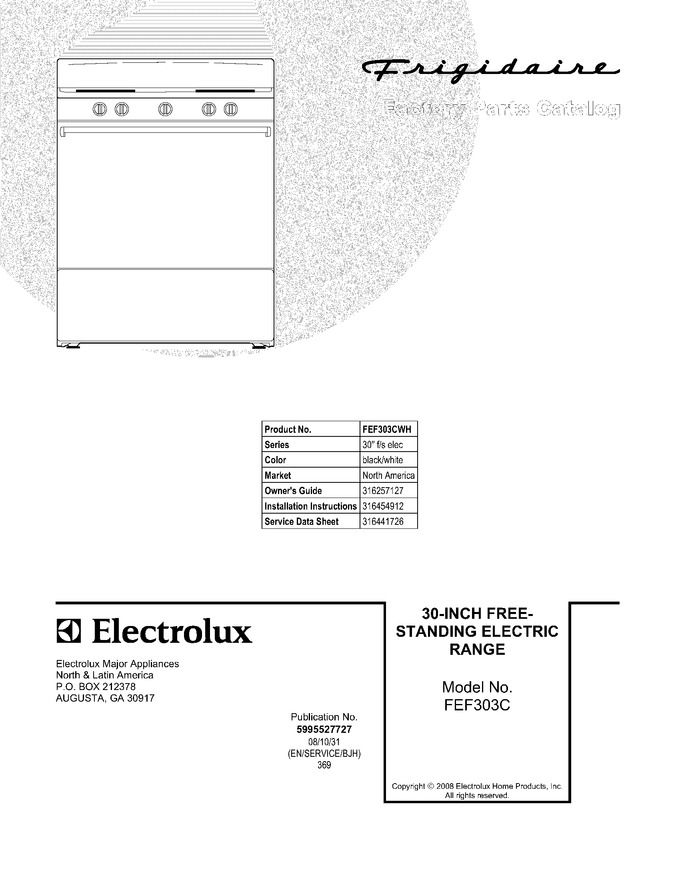 Diagram for FEF303CWH