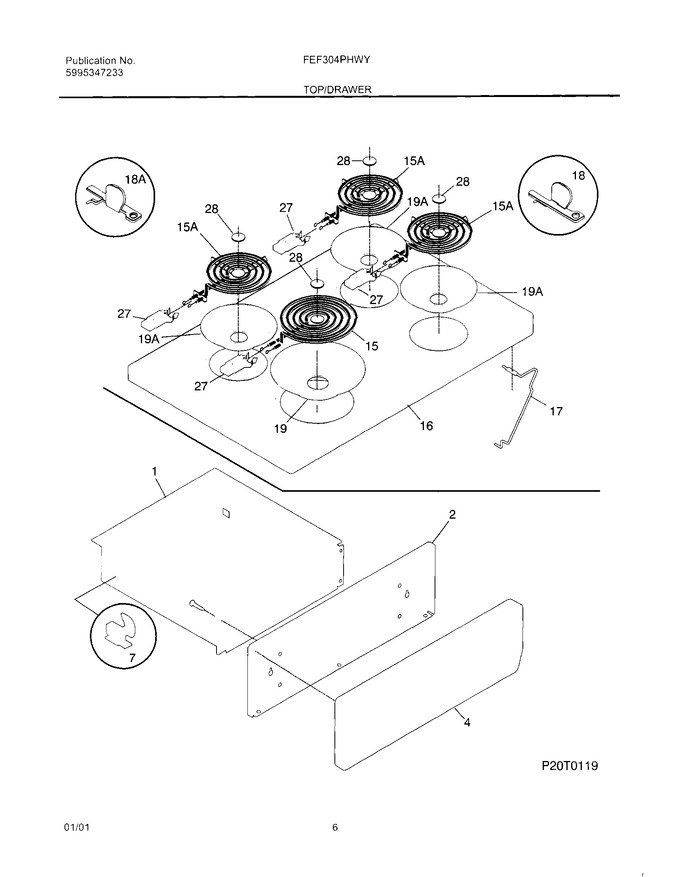 Diagram for FEF304PHWY