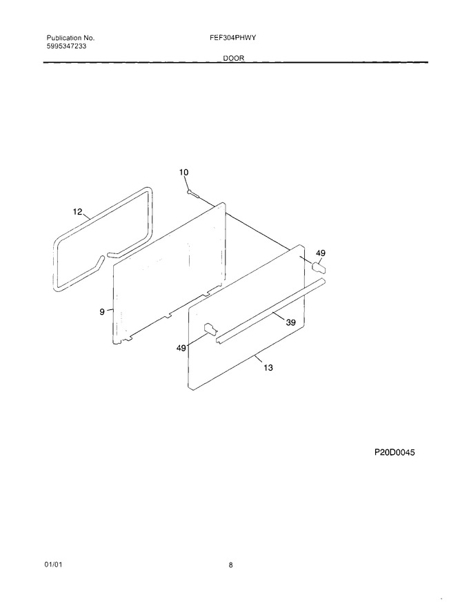 Diagram for FEF304PHWY