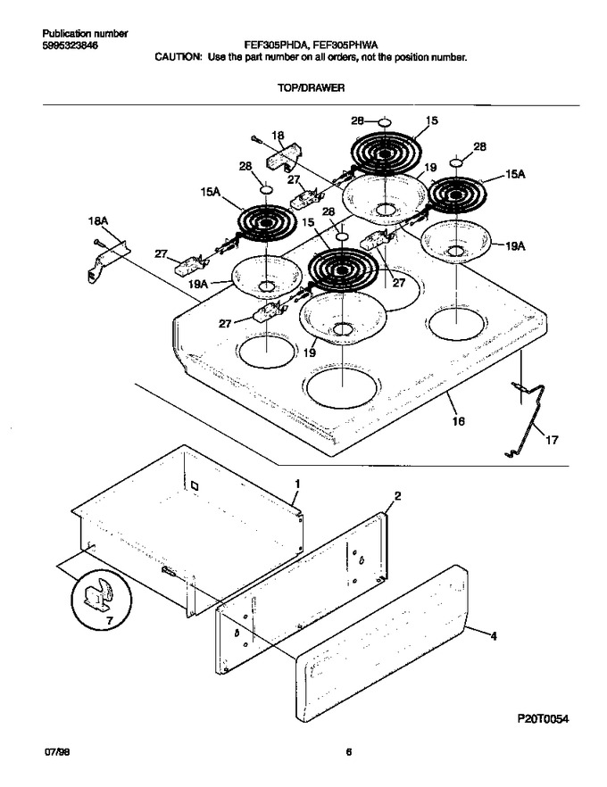 Diagram for FEF305PHDA