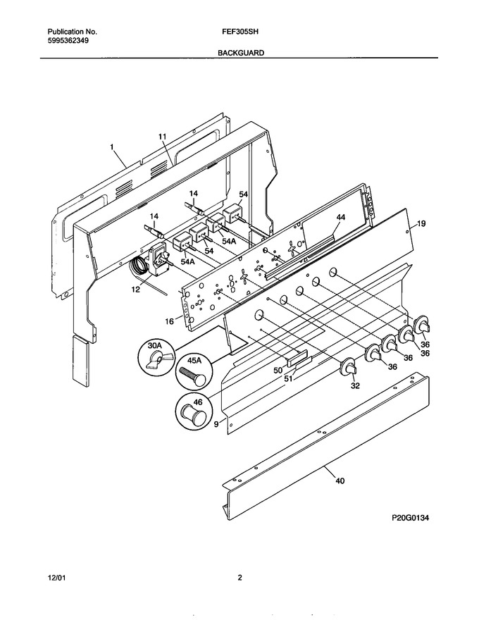 Diagram for FEF305SHWC